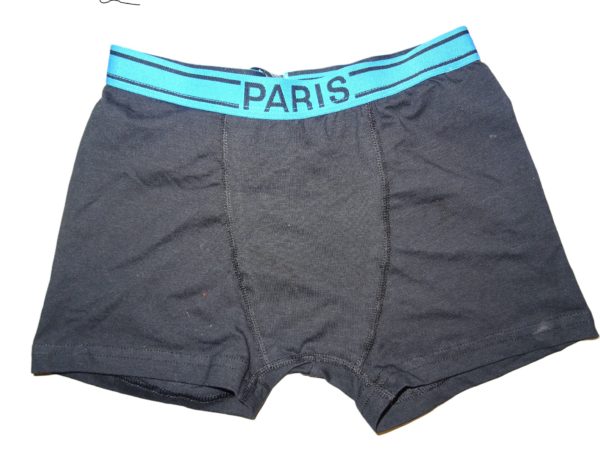 Chlapecké černé boxerky Paris