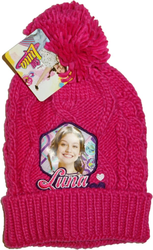 Zimní čepice Soy Luna pletená červená