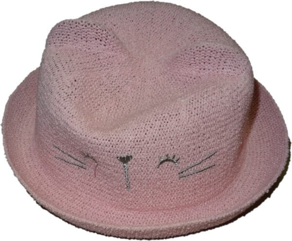 Baby růžový klobouček.