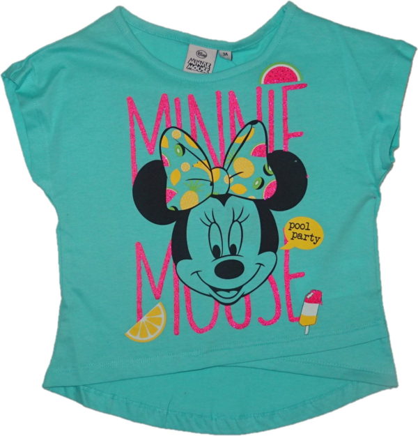 Dívčí tričko s hlavou Minnie.