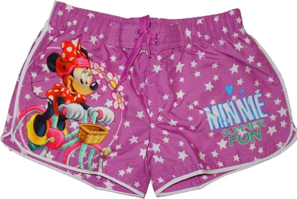 Fialové kratasy Minnie