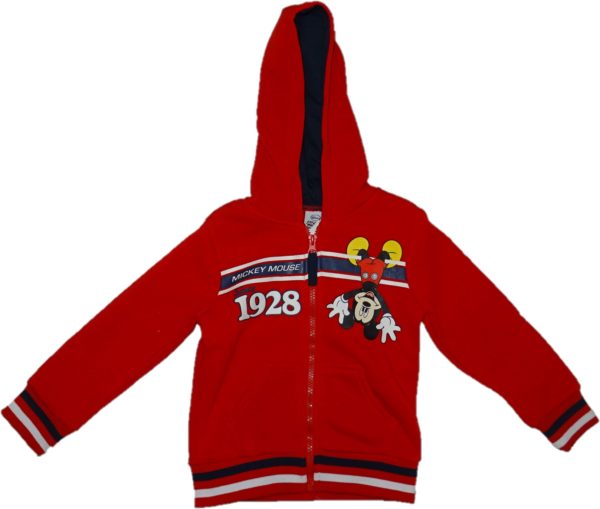 Červena mikina Mickey Mouse