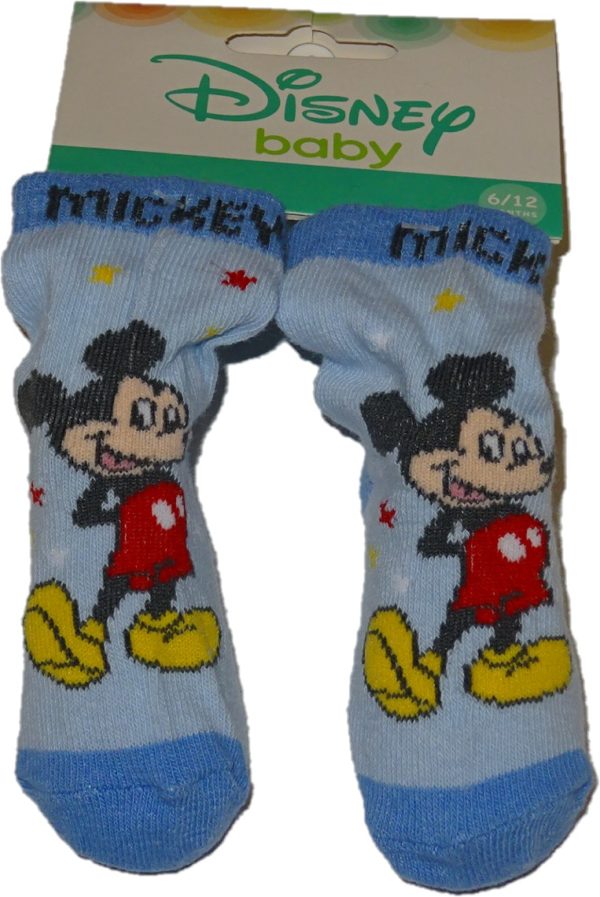 Ponožky pro kojence Mickey mouse.
