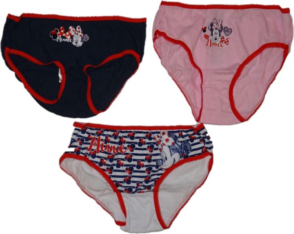 Dívčí kalhotky Minnie po 3ks.