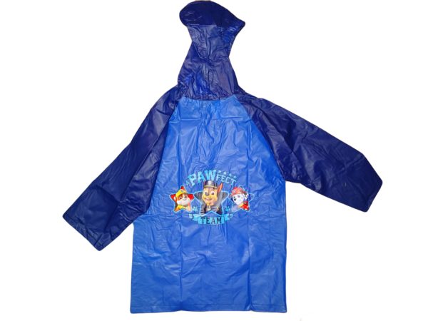 Pláštenka Paw Patrol s tmavě modrými rukávy. - Image 2