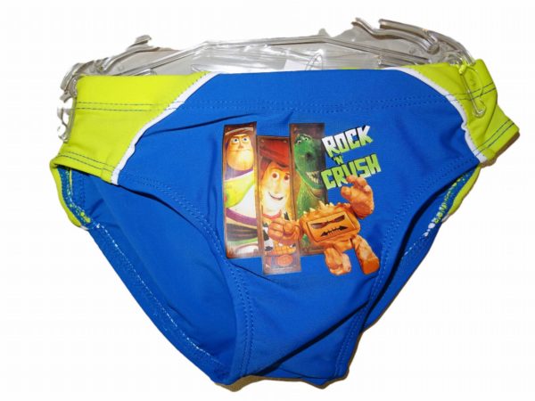 Chlapecké modré slipové plavky Toy story