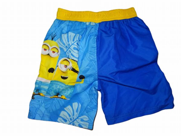 Chlapecké modré kraťasové plavky s Mimoněm - Image 2
