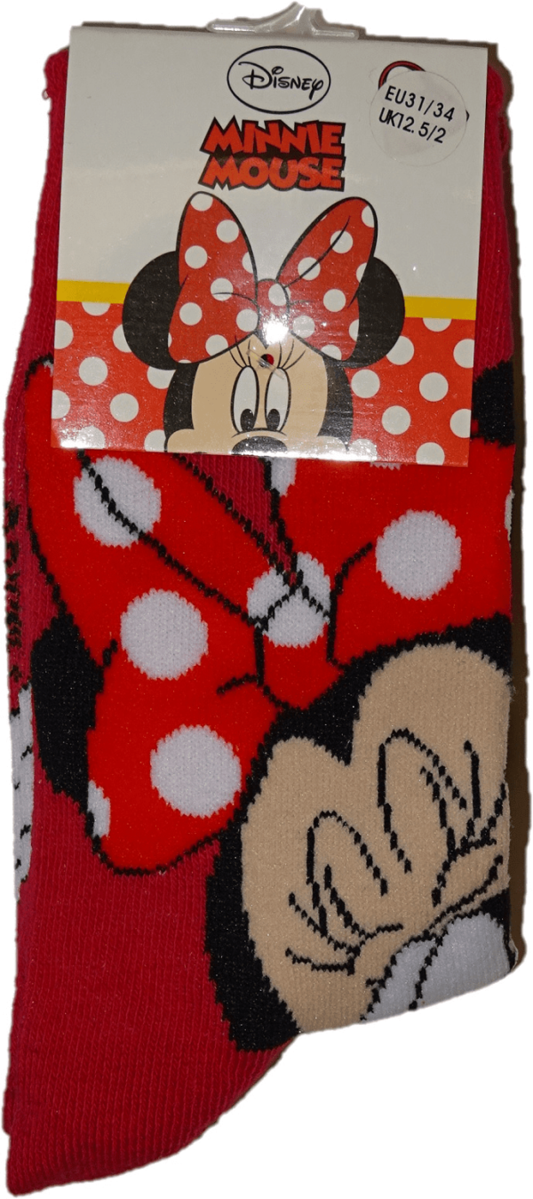 Ponožky Minnie fialové