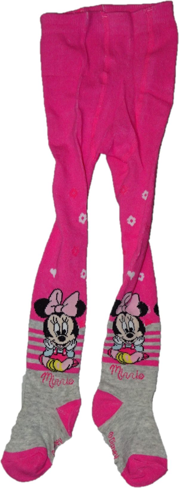 Dívčí tm.růžové punčocháče Minnie.