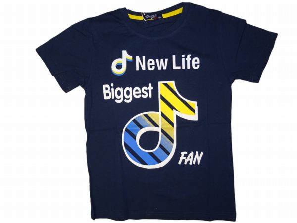 Chlapecké modré tričko Tik Tok new line