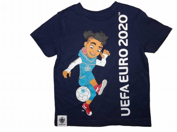 Chlapecké modré tričko UEFA Euro 2020